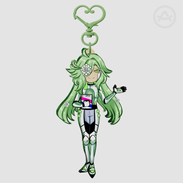 Folio - Wood Keychain