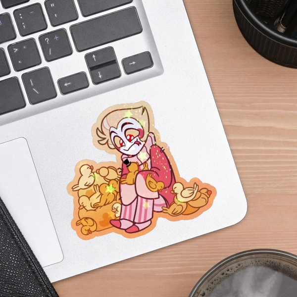 Cozy Lucifer Stickers
