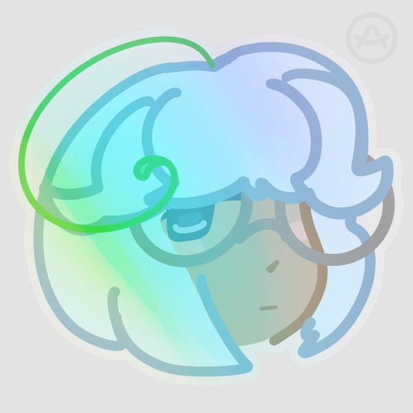 Vallei Sticker || PET Die Cut