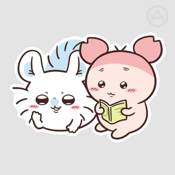 Momonga and Kani Sticker