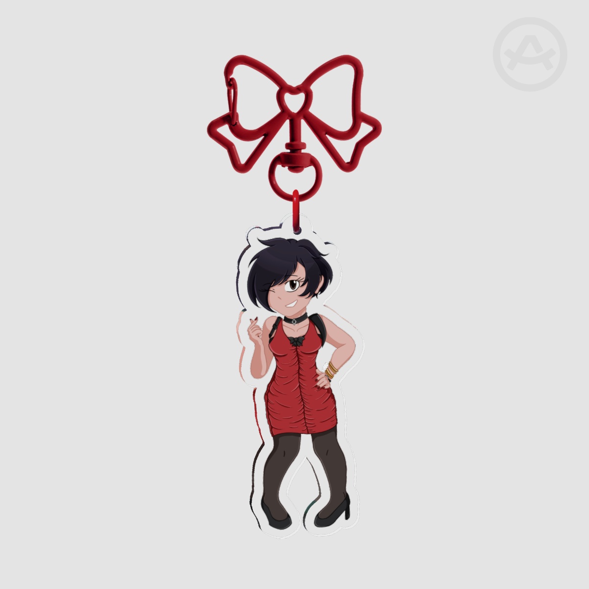 ada wong (re2 remake) keychain