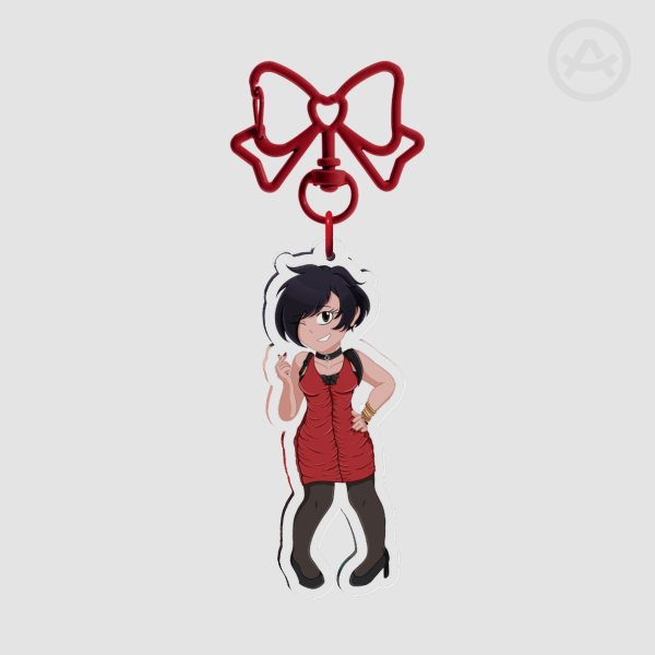 ada wong (re2 remake) keychain
