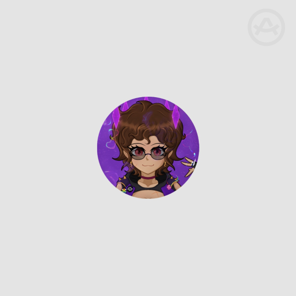 Star Thatcher Holographic Pin