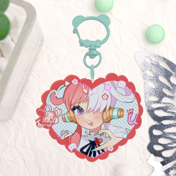 Uta Acrylic Keychain