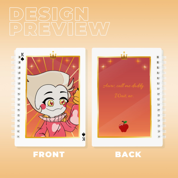 Lucifer Playing Card Notebook