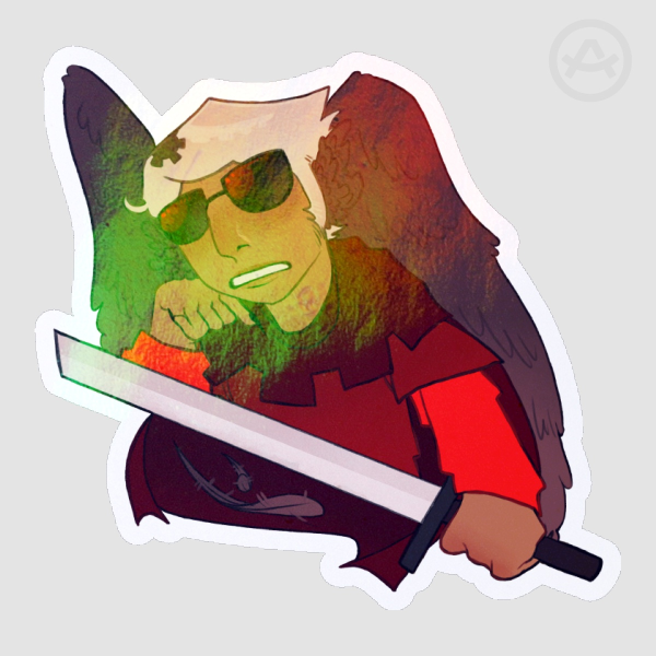 Birdtier Dave Strider Sticker