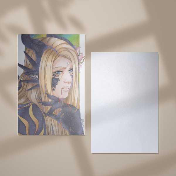 Zenos "Shinryu" postcard