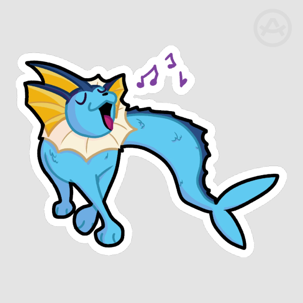 Vaporeon Sticker