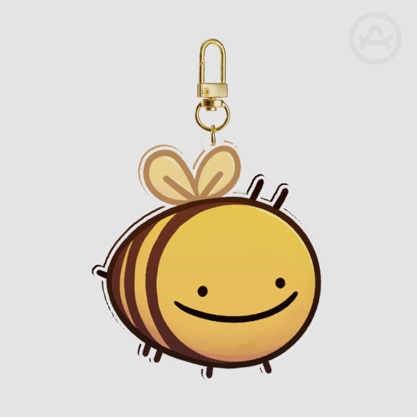 Big Boi Bee Phone/Key Acrylic Keychains