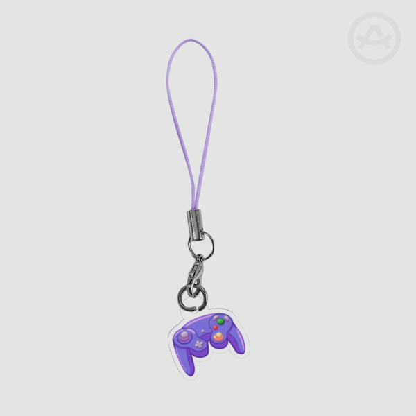 GameCube Controller Phone Charm