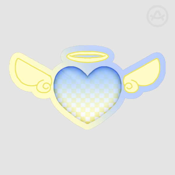 Angelic Heart Sticker