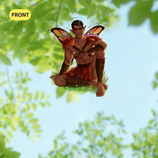 PET Plastic Flower Pot Faerie Jayce