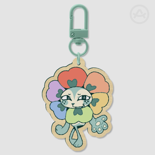 Dandy Wood Keychains