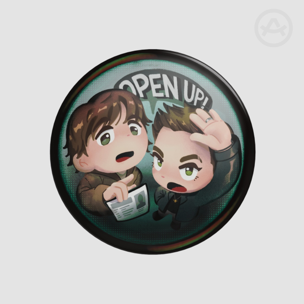 Supernatural Winchesters Round Badges (Button Pins)