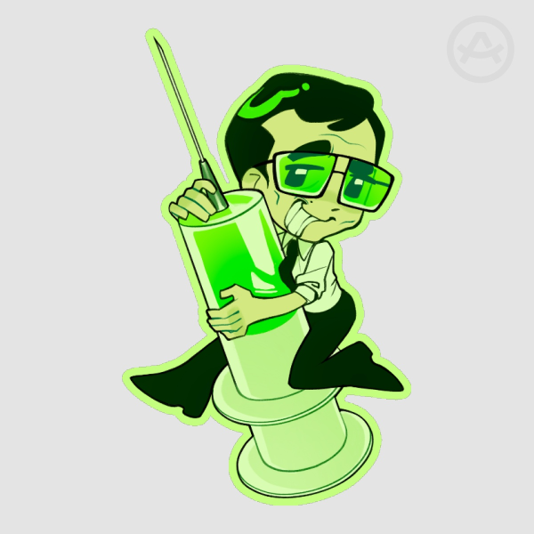 Herbert West Sticker (Re-Animator)