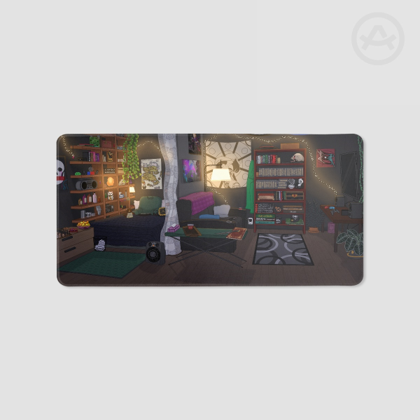 Muffin's Bedroom Background Desk Mat