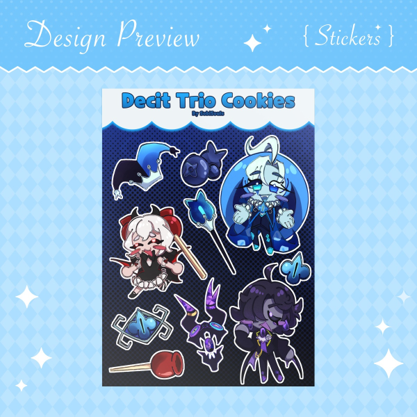 [CRK] Decit Trio | Sticker Sheet