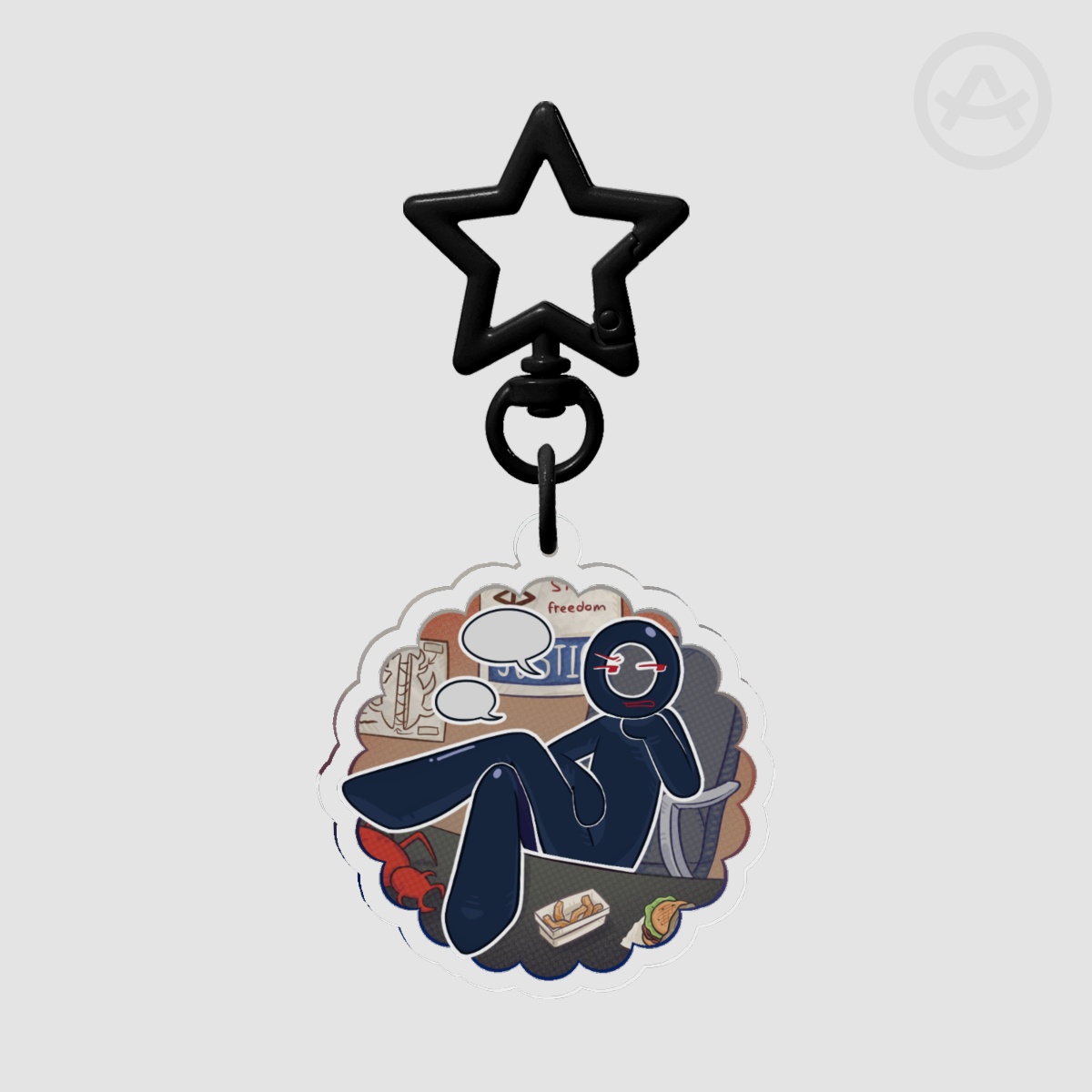 The Chosen One (Clear Acrylic Keychains)