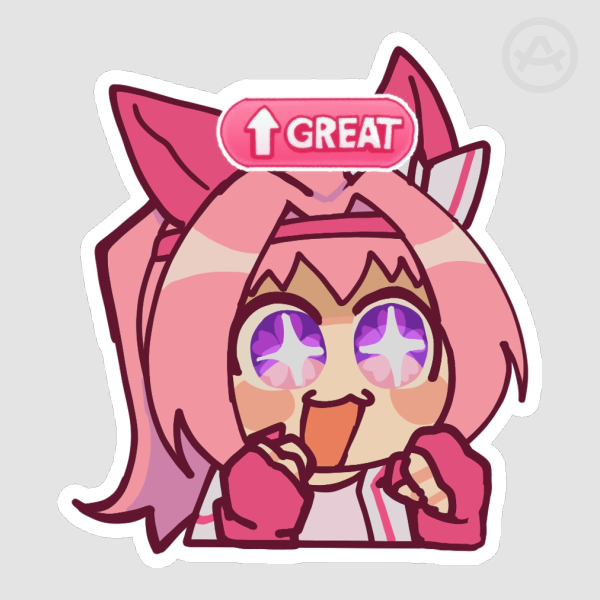 Haru Urara GREAT Sticker