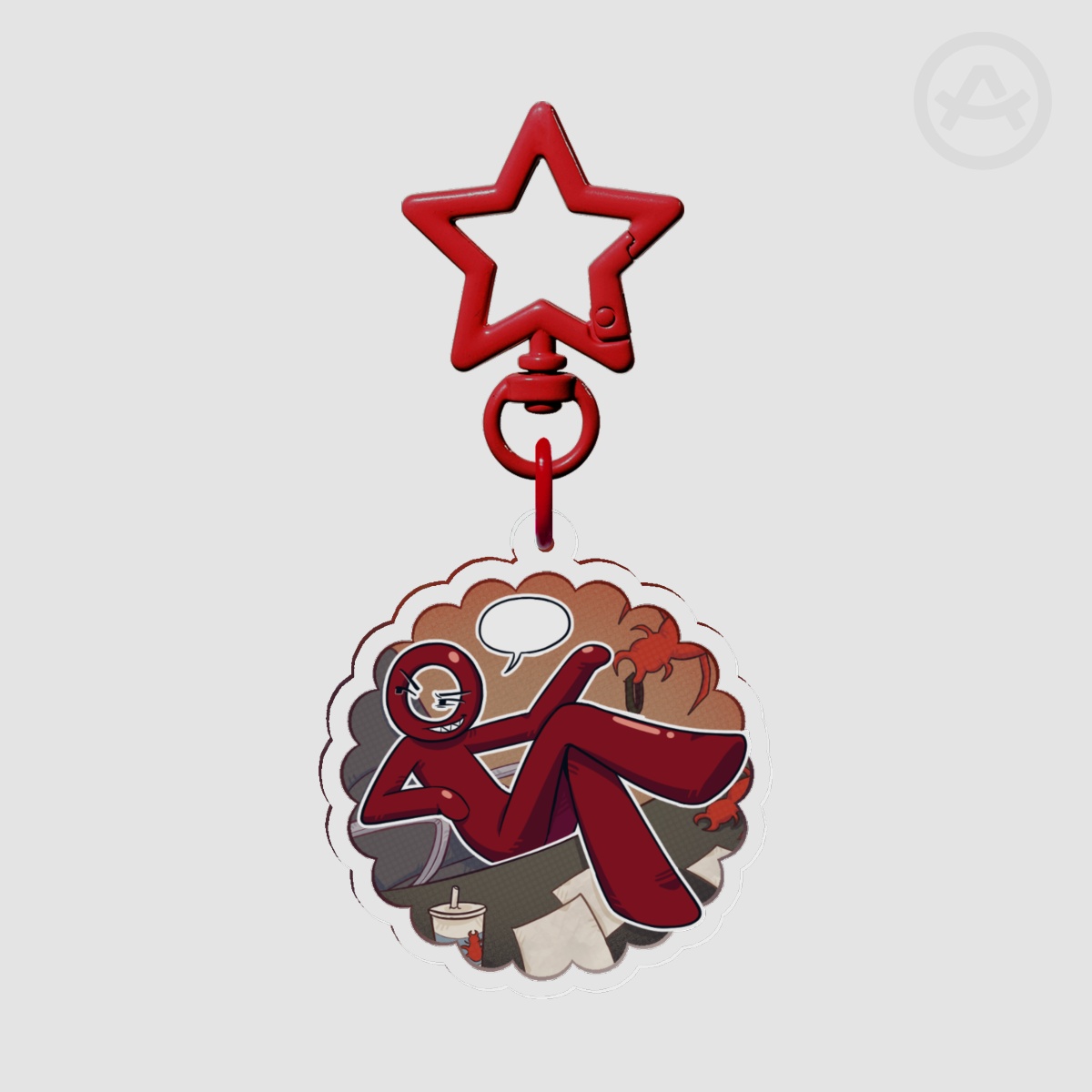 The Dark Lord (Clear Acrylic Keychains)