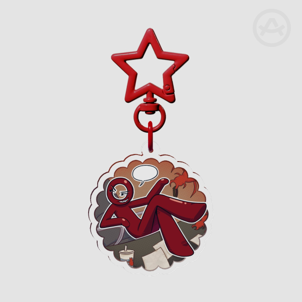 The Dark Lord (Clear Acrylic Keychains)