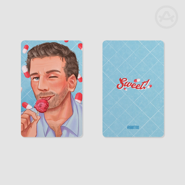 House MD Gregory House Hilson Pearl Paper Photocard
