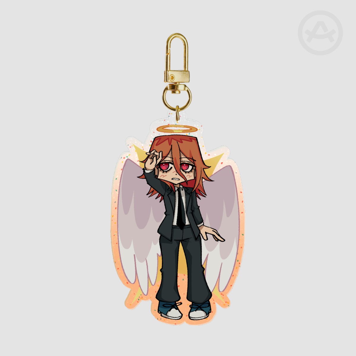 Angel Devil Acrylic Keychain