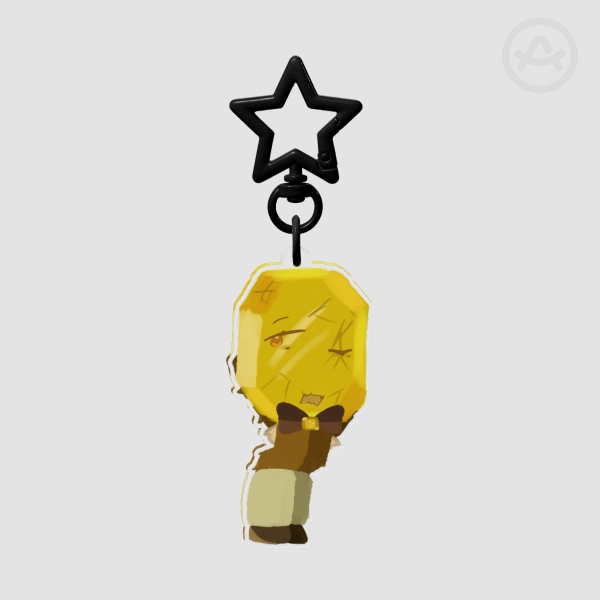 Topaz Grimm || Double Sided Keychain