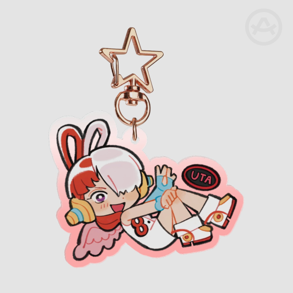 Doublesided UTA Keychain || One Piece