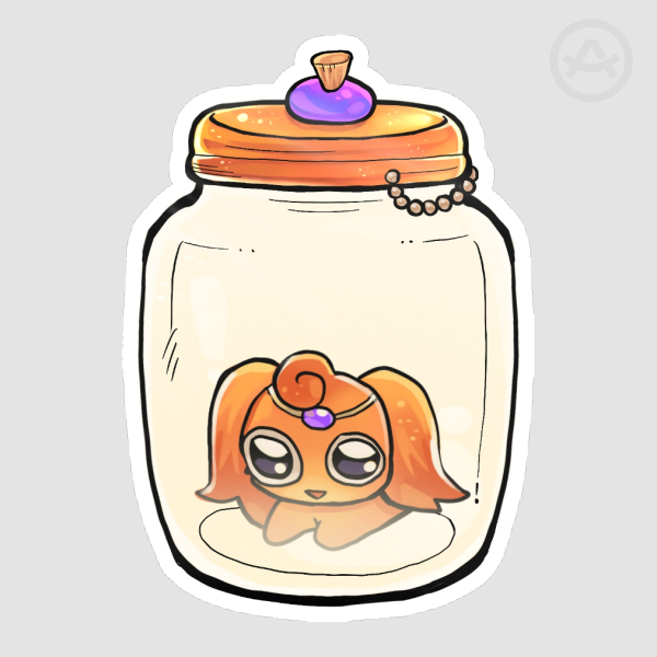 CinderJar Sticker