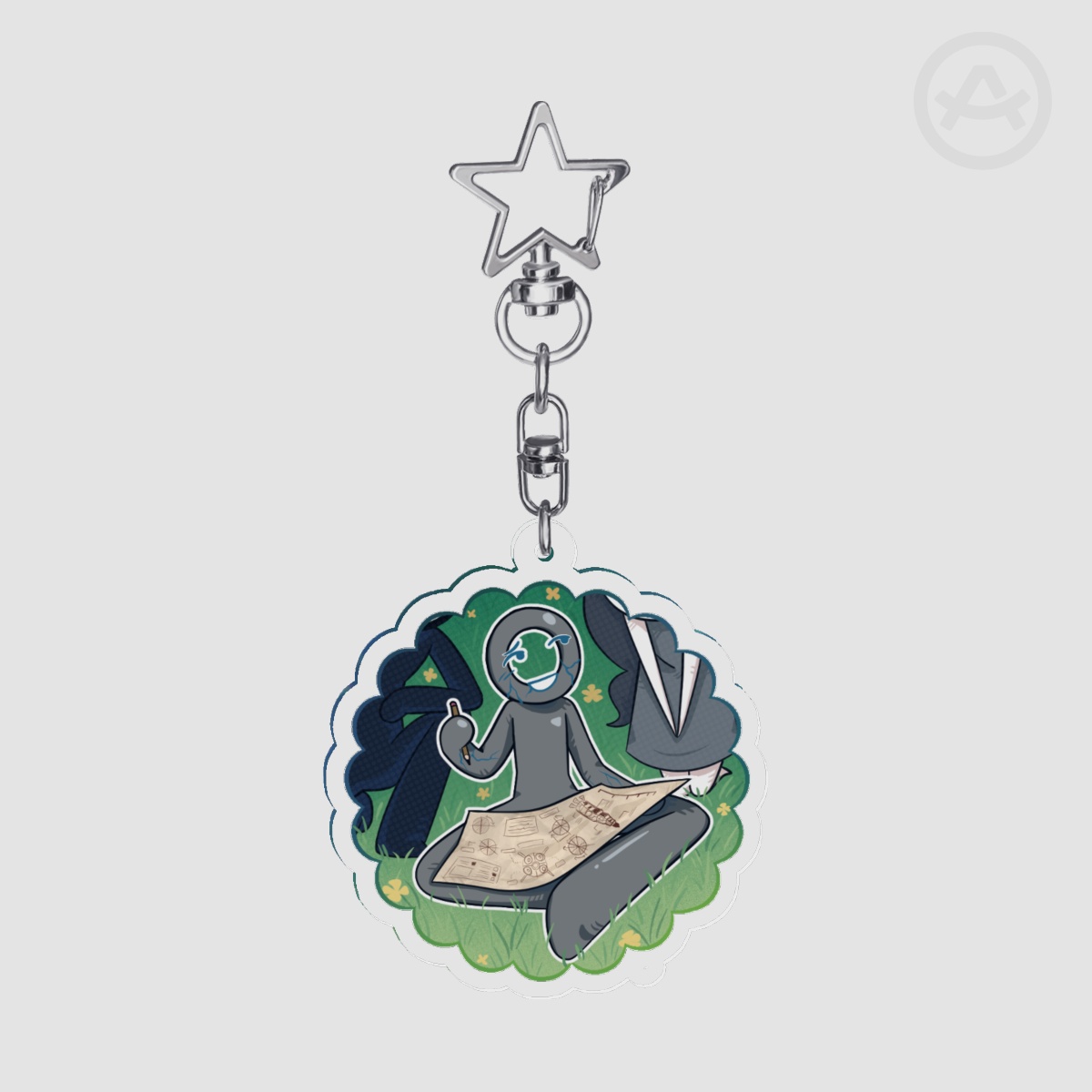 Victim (Clear Acrylic Keychains)