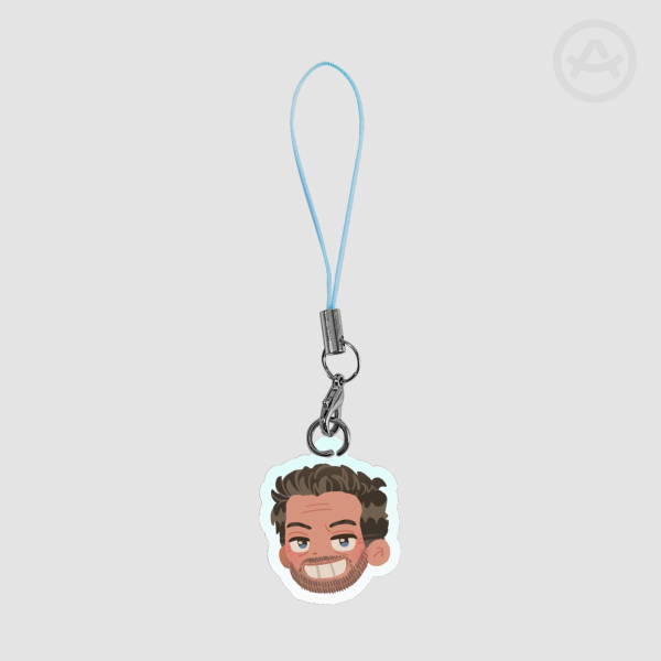House MD Gregory House Phonestrap Keychain