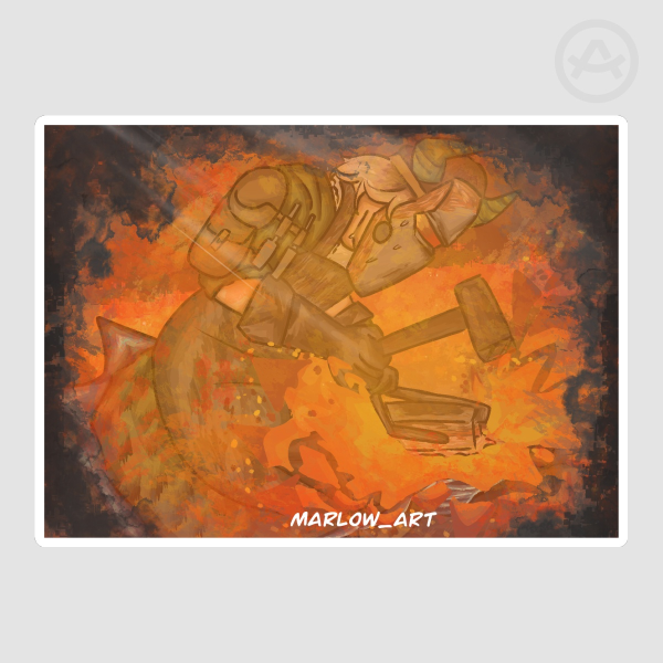 tubbo forging sticker