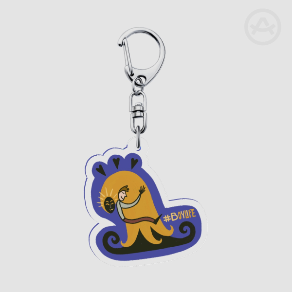 Boylife Clear Acrylic Keychains