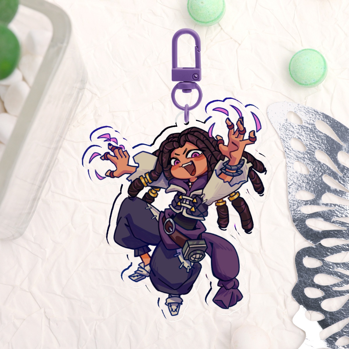 Zanka Keychain by Mochi - ACGGOODS
