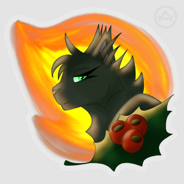 Hollyleaf Clear PET Vinyl Die Cut Stickers
