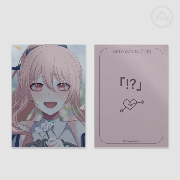 White Day Akiyama Mizuki photocard