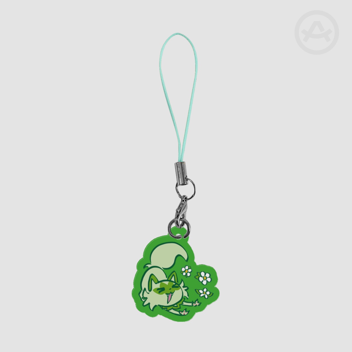 Sprigatito Acrylic Phone Charm