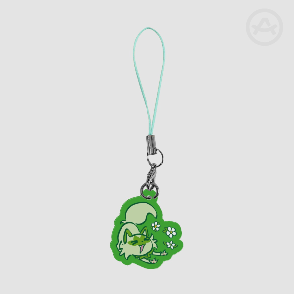 Sprigatito Acrylic Phone Charm