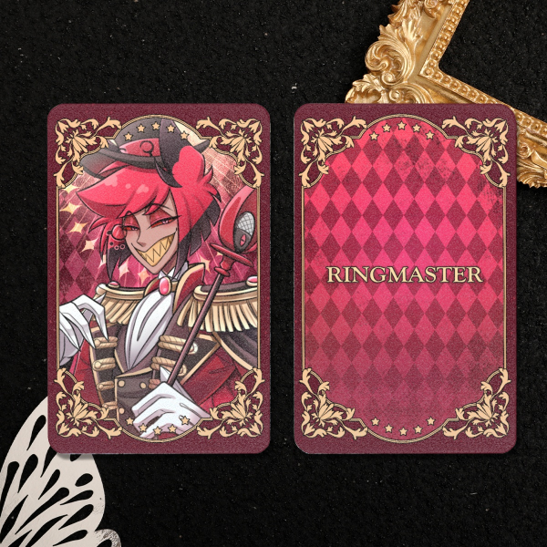 Alastor Circus Holographic Photocard