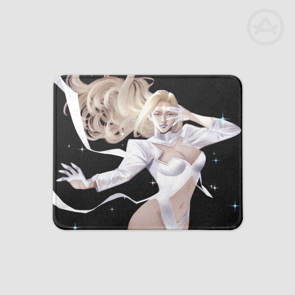 Emma Frost Square Mouse Pad