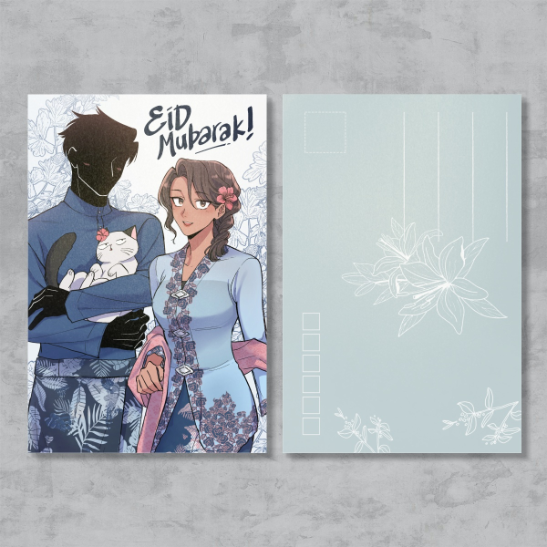 [MBDHAF] Maya X Daniel Eid Mubarak - Postcard