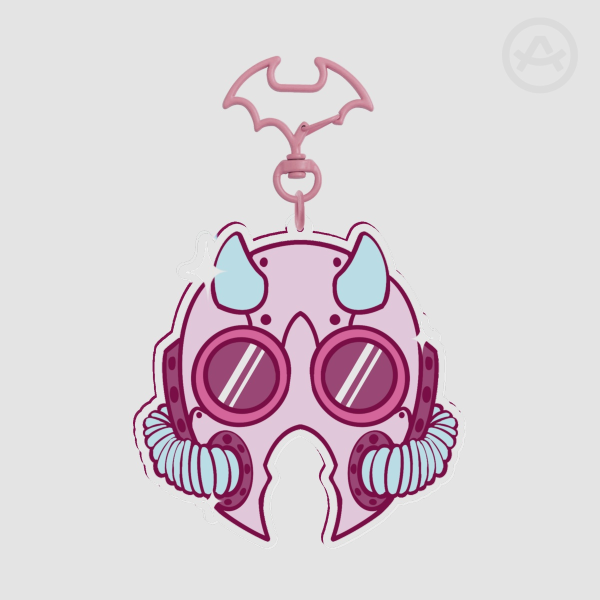 Pink Ghoul Charm