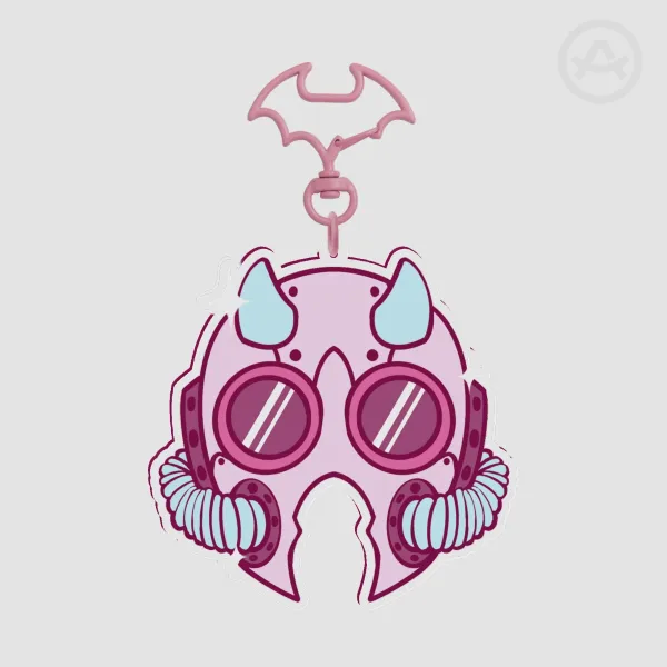 Pink Ghoul Charm