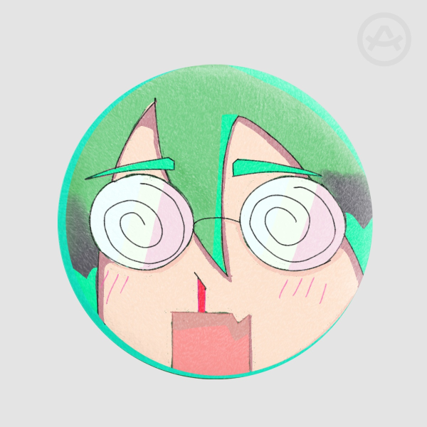 Miku Plush Badge