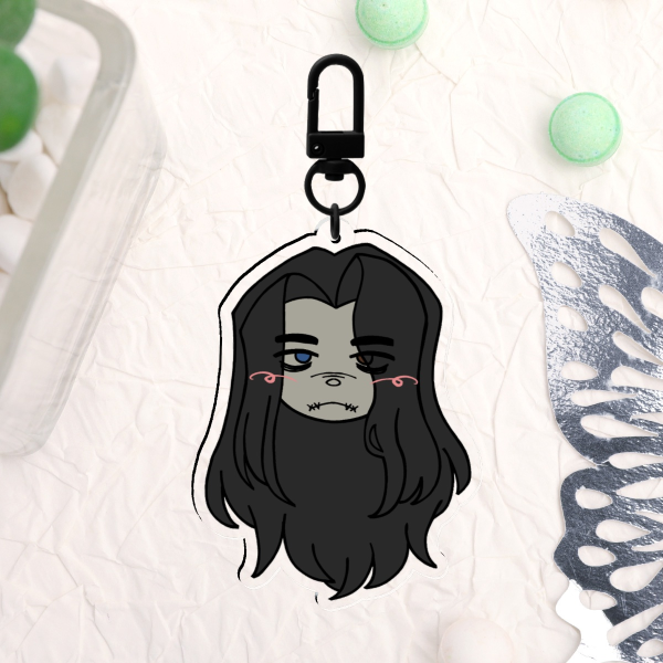 Deadlock - Victor Head Keychain