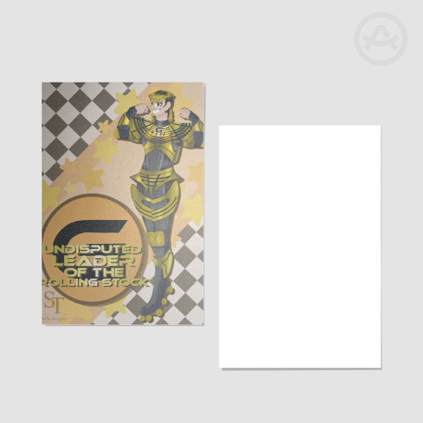 Leader of the Rolling Stock Print