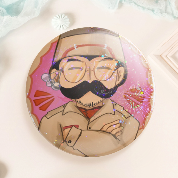 The Colonel Pin Badge