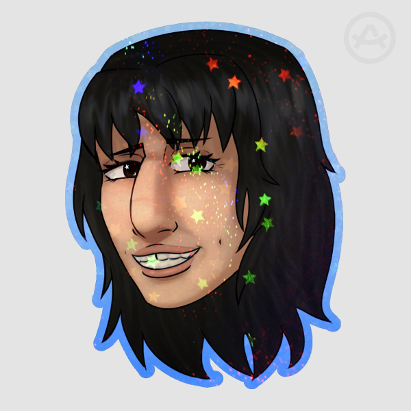 Anya Die-Cut Sticker