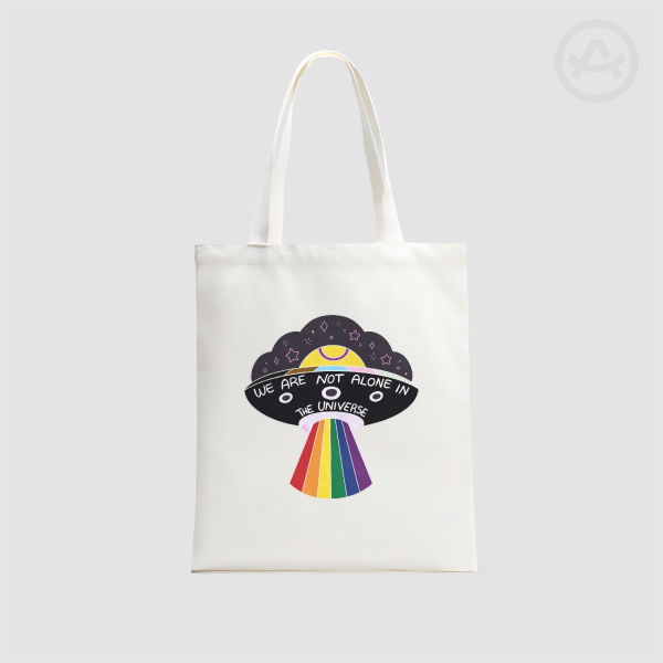 We Are Not Alone In The Universe - Tote Bag